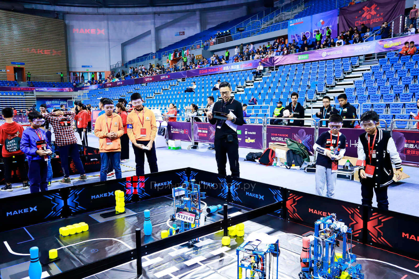 Makeblock соревновательное тренировочное поле 2020 MakeX Challenge Intelligent Innovator Practice Arena