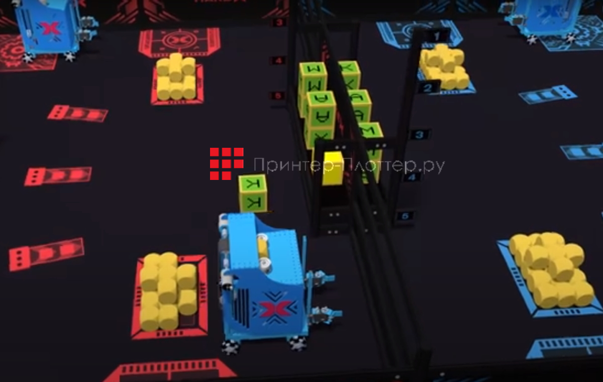 Makeblock соревновательное тренировочное поле 2020 MakeX Challenge Intelligent Innovator Practice Arena. Особенности