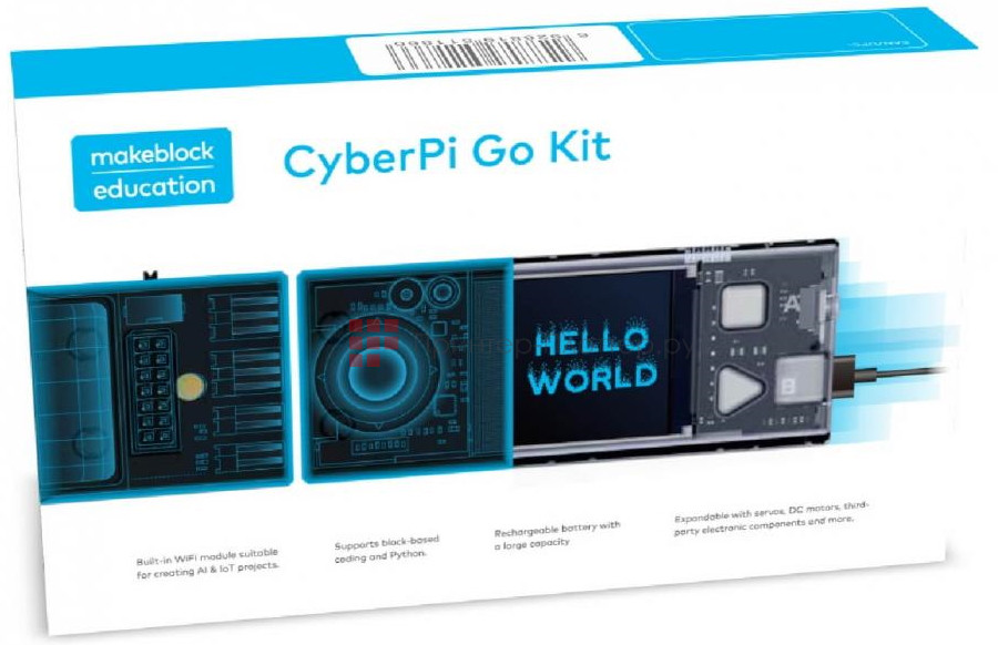 Makeblock набор программируемого контроллера CyberPi Go Kit. Особенности