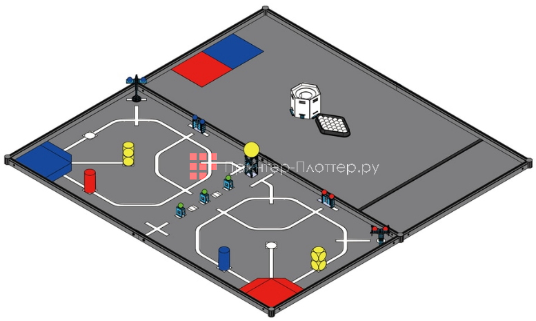 Makeblock соревновательное поле MakeX Starter Arena (2020 Smart Links). На выгодных условиях