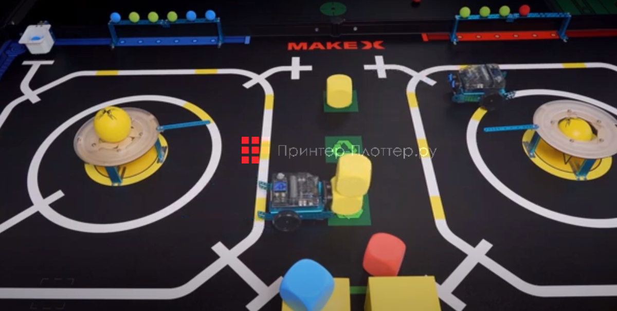 Makeblock соревновательное поле с элементами MakeX Stater Arenas Kit 