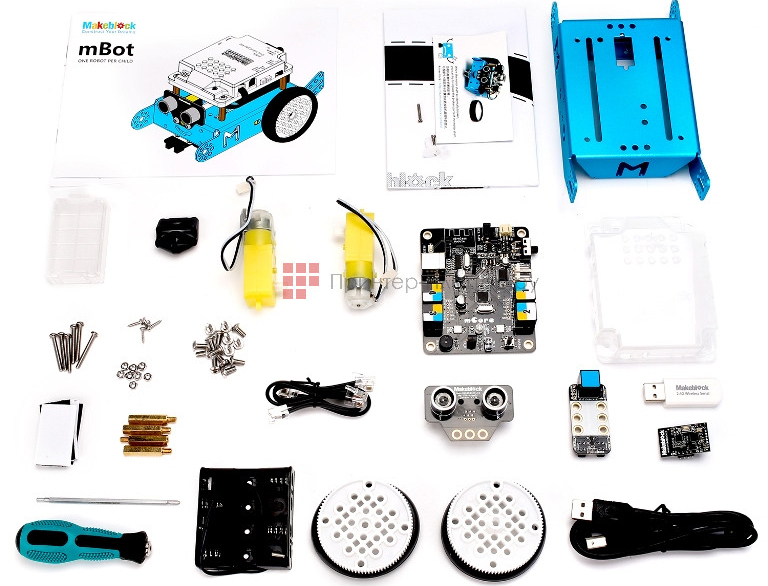 Робототехнический набор Makeblock mBot (Bluetooth version). Особенности