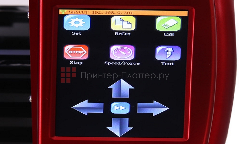 MasterCutter D48 со стендом, корзиной, ПО Signmaster. Сенсорный экран