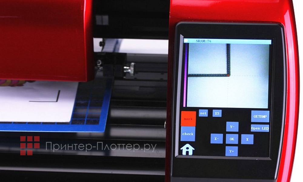 MasterCutter V24. Камера для автоматической контурной резки