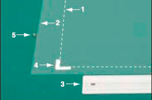 Mimaki CF2-1218RC-S. Установка материала