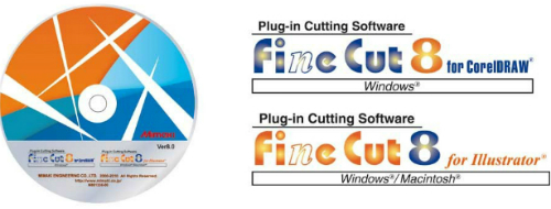 Mimaki CF22-1225. Плагин FineCut8