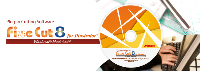 Mimaki CFL-605RT. Плагин FineCut8 для Adobe Illustrator