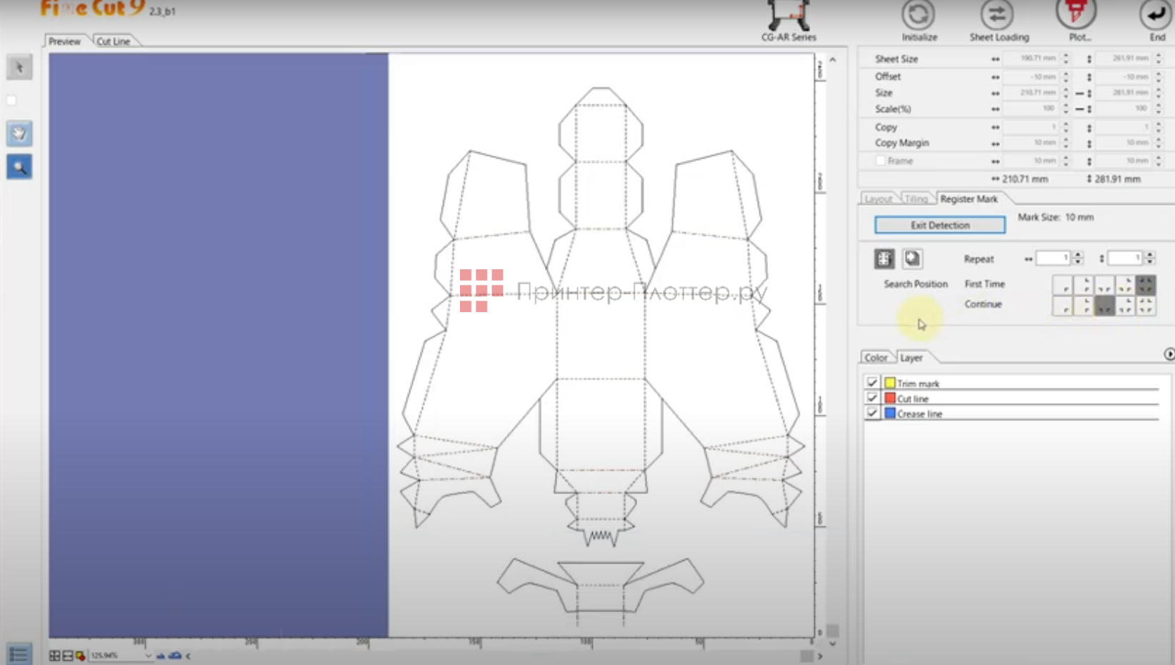 Mimaki CG-60AR. Fine Cut9