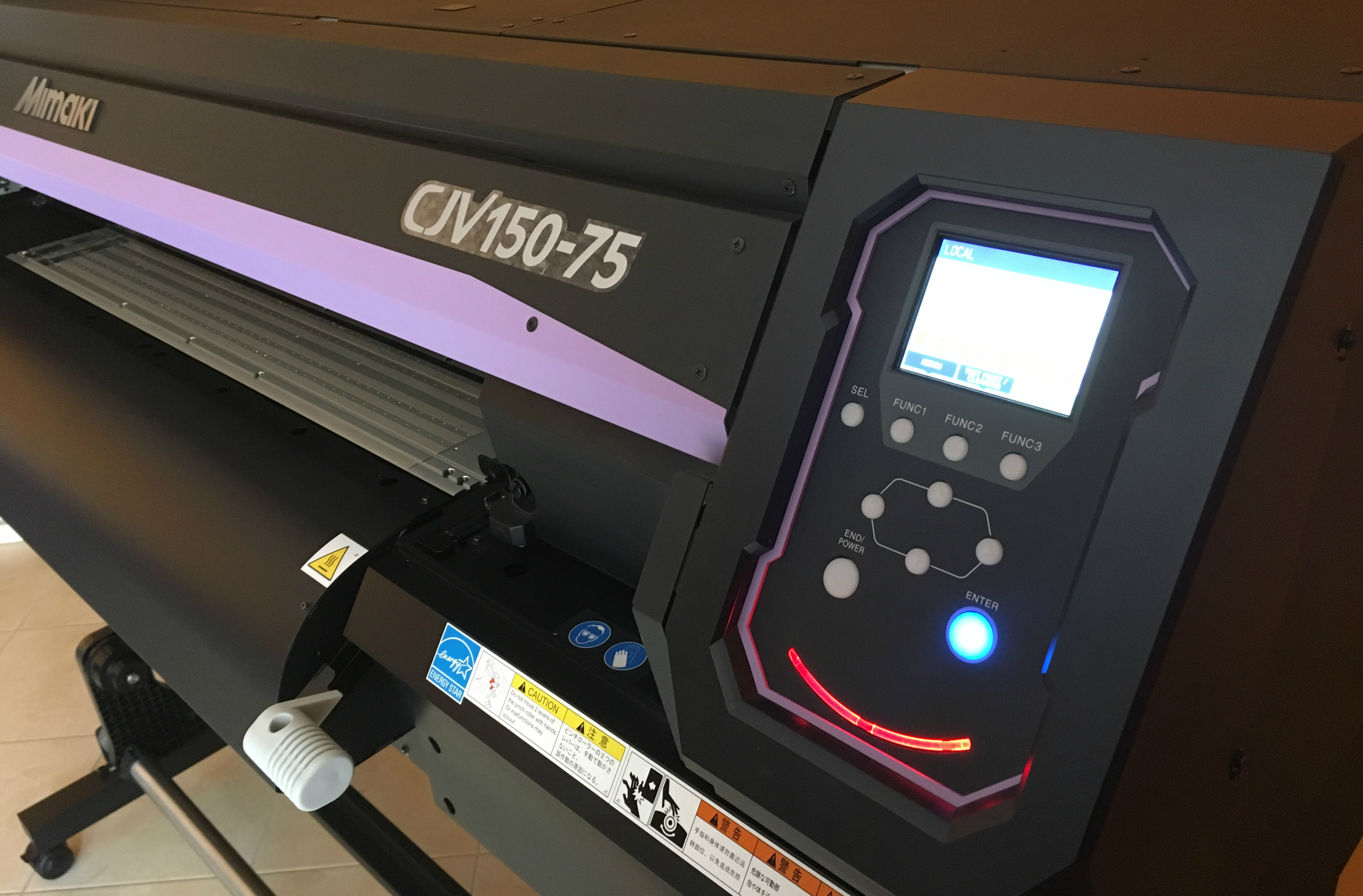 Mimaki CJV150-75. Особенности