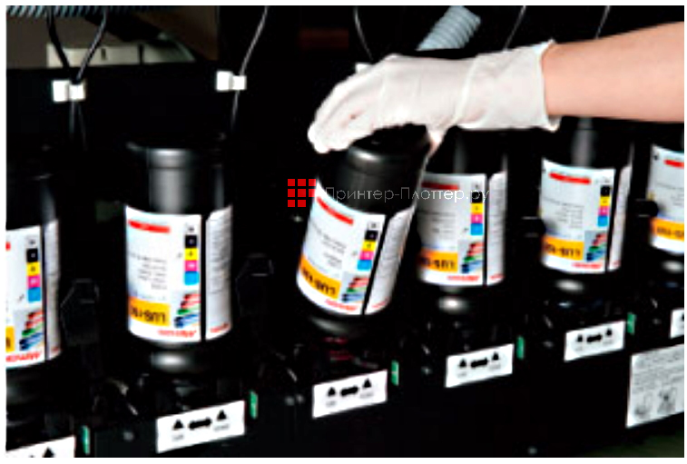 Mimaki JFX600-2513. Система подачи чернил