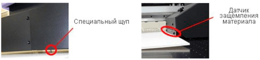 Mimaki JFX600-2513. Специальные датчики