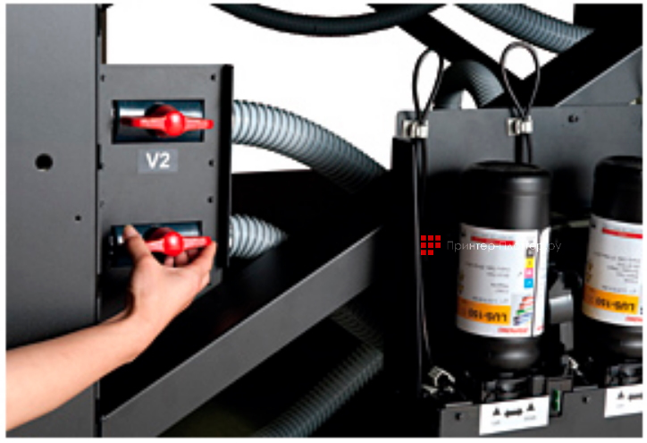 Mimaki JFX600-2513. Вакуумная установка/всасывающий клапан