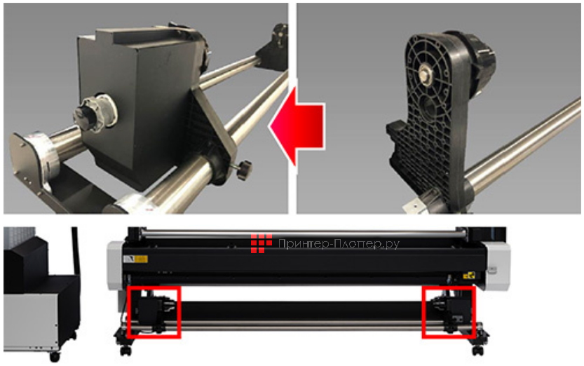 Mimaki JV330-130. Транспортировочный механизм