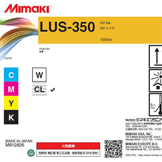 Mimaki LUS-350 (clear). На выгодных условиях