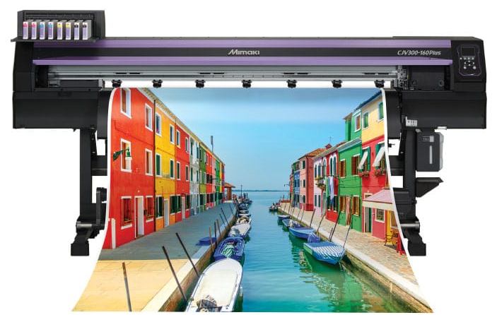 Mimaki CJV300-160 Plus. Многослойная печать