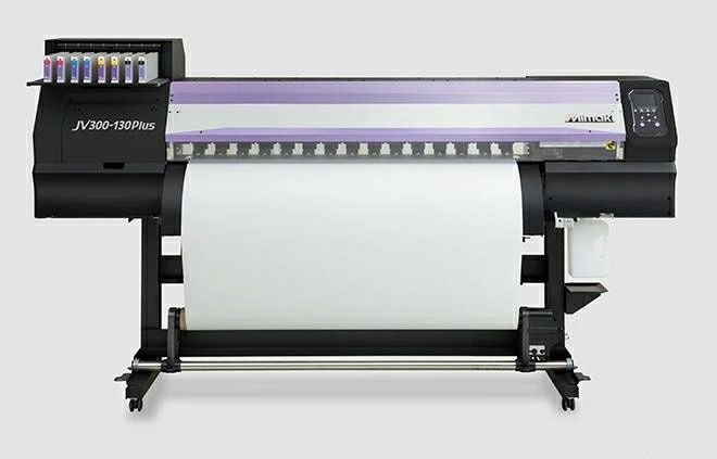 Mimaki JV300-130 Plus. Система автоматической подмотки