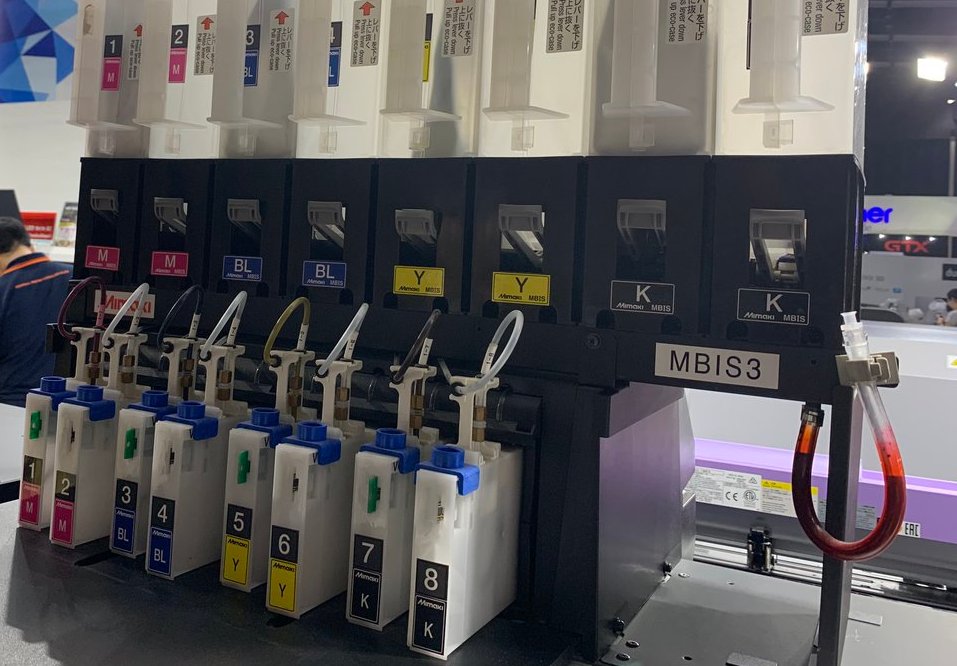 Mimaki JV300-130 Plus. Система MBIS3