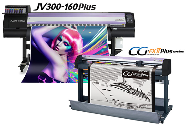 Mimaki JV300-160 Plus. Комплекс плоттер + каттер