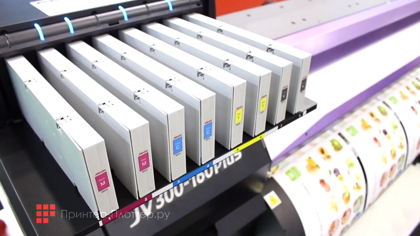 Mimaki JV300-160 Plus. Система UISS