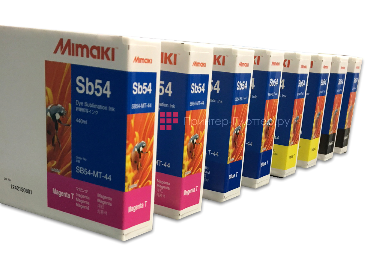Mimaki JV300-160 Plus. Сублимационные чернила Sb54