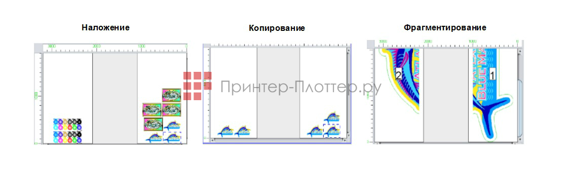 Mimaki SWJ-320EA. Печать на двух рулонах