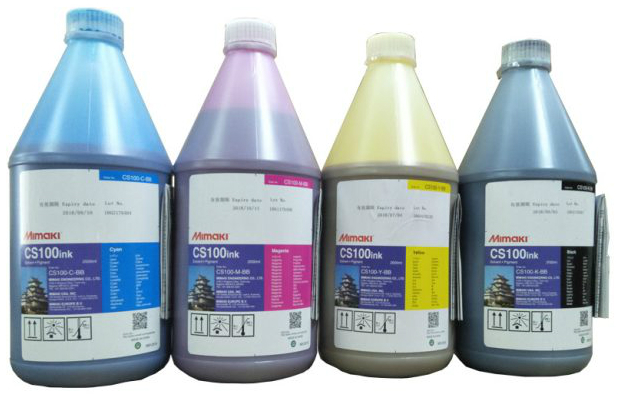 Mimaki SWJ-320EA. Сольвентные чернила CS100