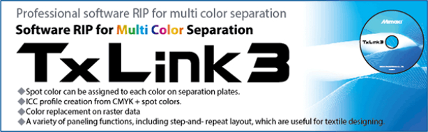 Mimaki Tiger-1800B MkII. RIP TxLink3 Standard