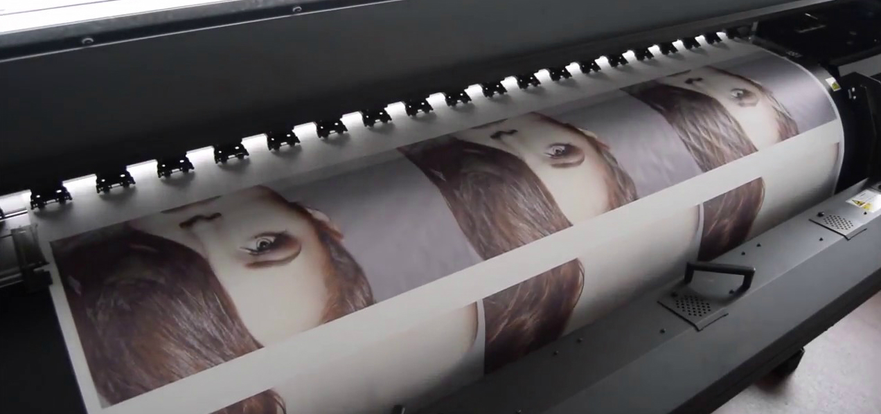 Mimaki TS300P-1800. Система натяжения материала