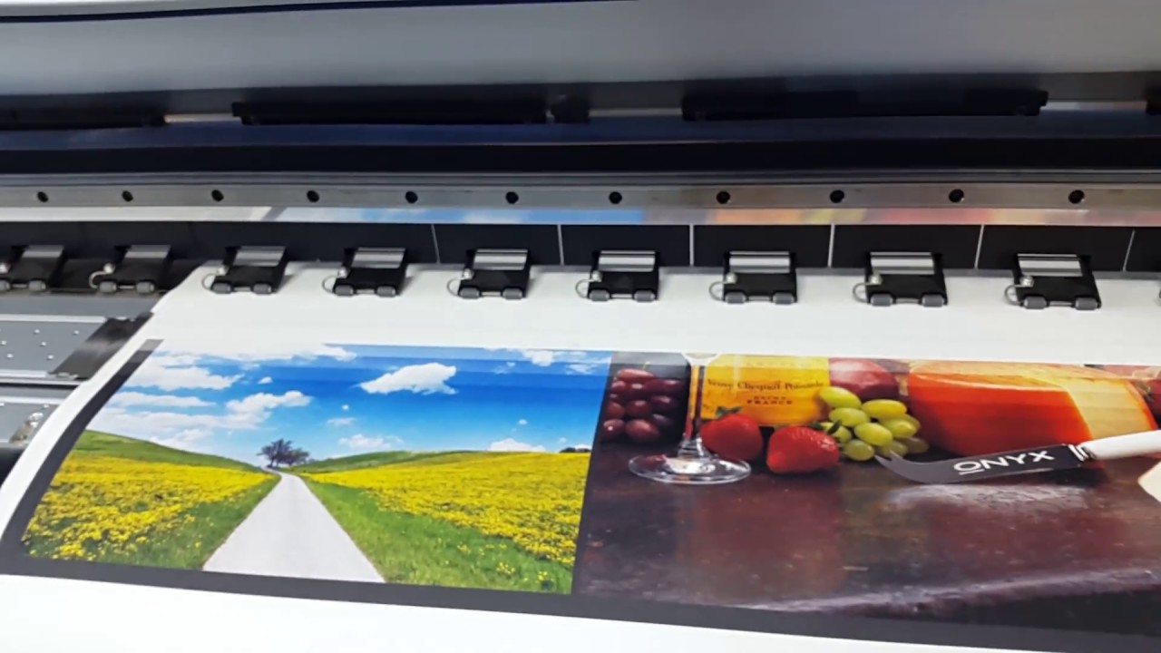 Mimaki TS34-1800A. Быстрое высыхание отпечатков