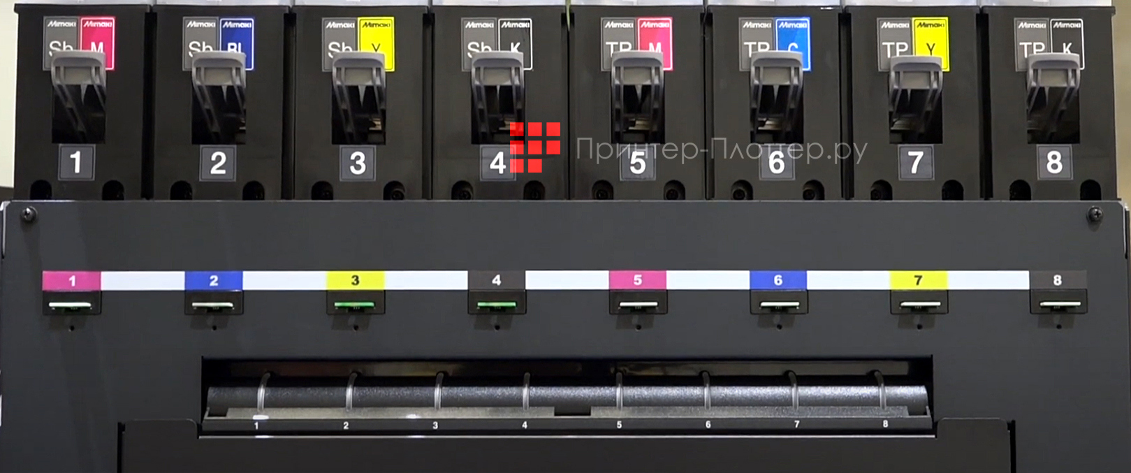 Mimaki Tx300P-1800 MkII. Широкое разнообразие чернил