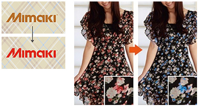 Mimaki Tx300P-1800. Замещение цветов