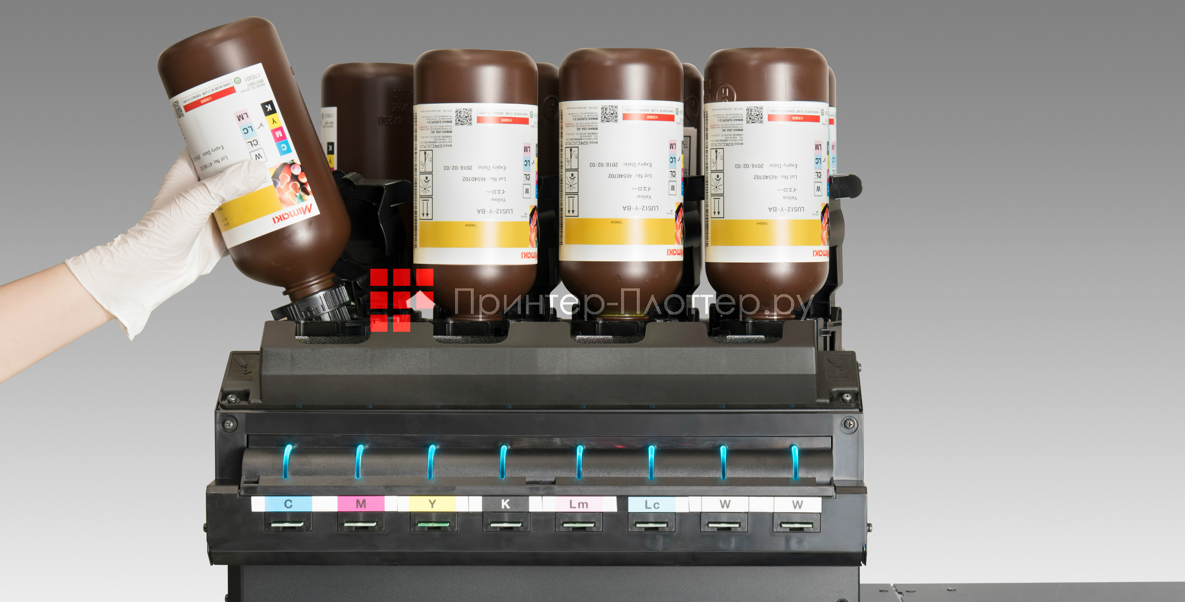 Mimaki UCJV150-160. Безопасные эластичные УФ-чернила нового поколения