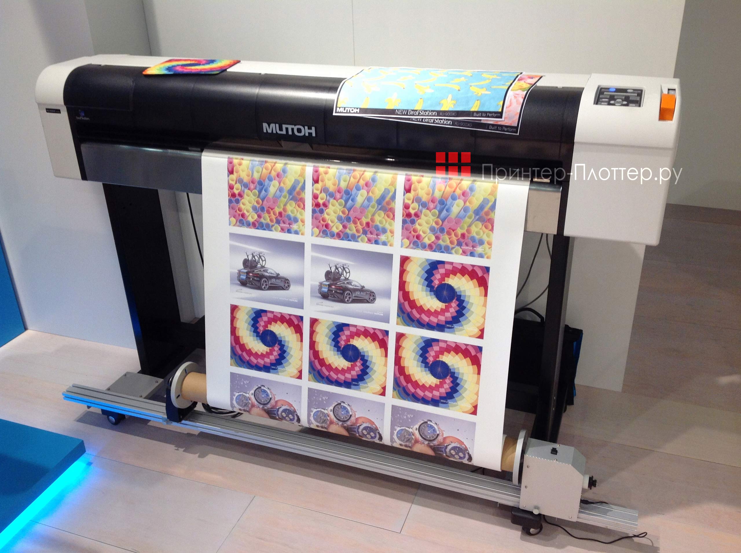 Mutoh DrafStation RJ-900XG. Применение