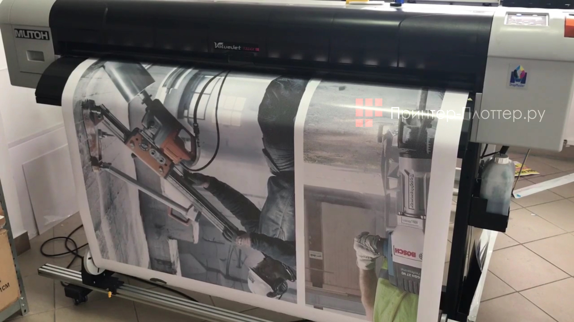 Mutoh ValueJet 2638X. Технология печати