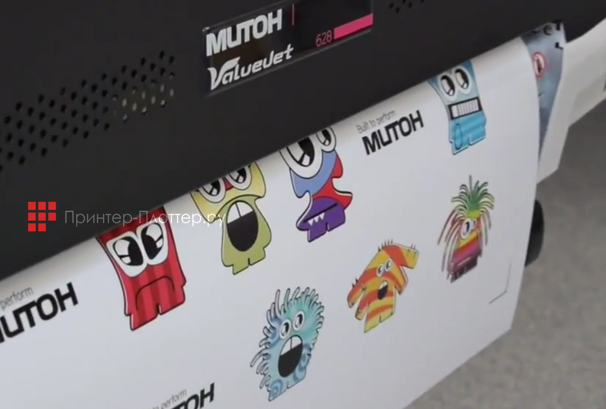 Mutoh ValueJet 628. Качество отпечатков