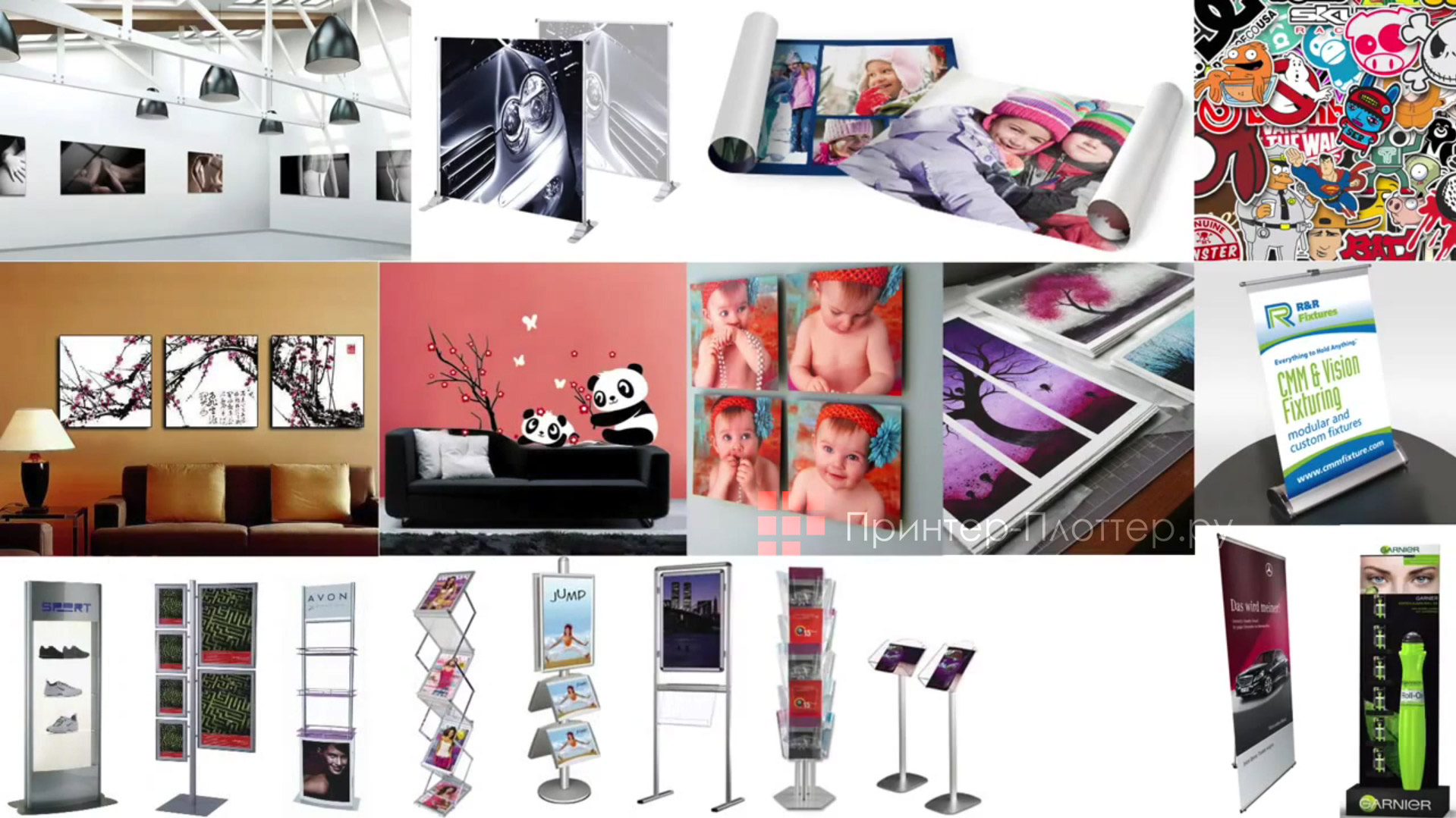 Mutoh ValueJet 628. Области применения