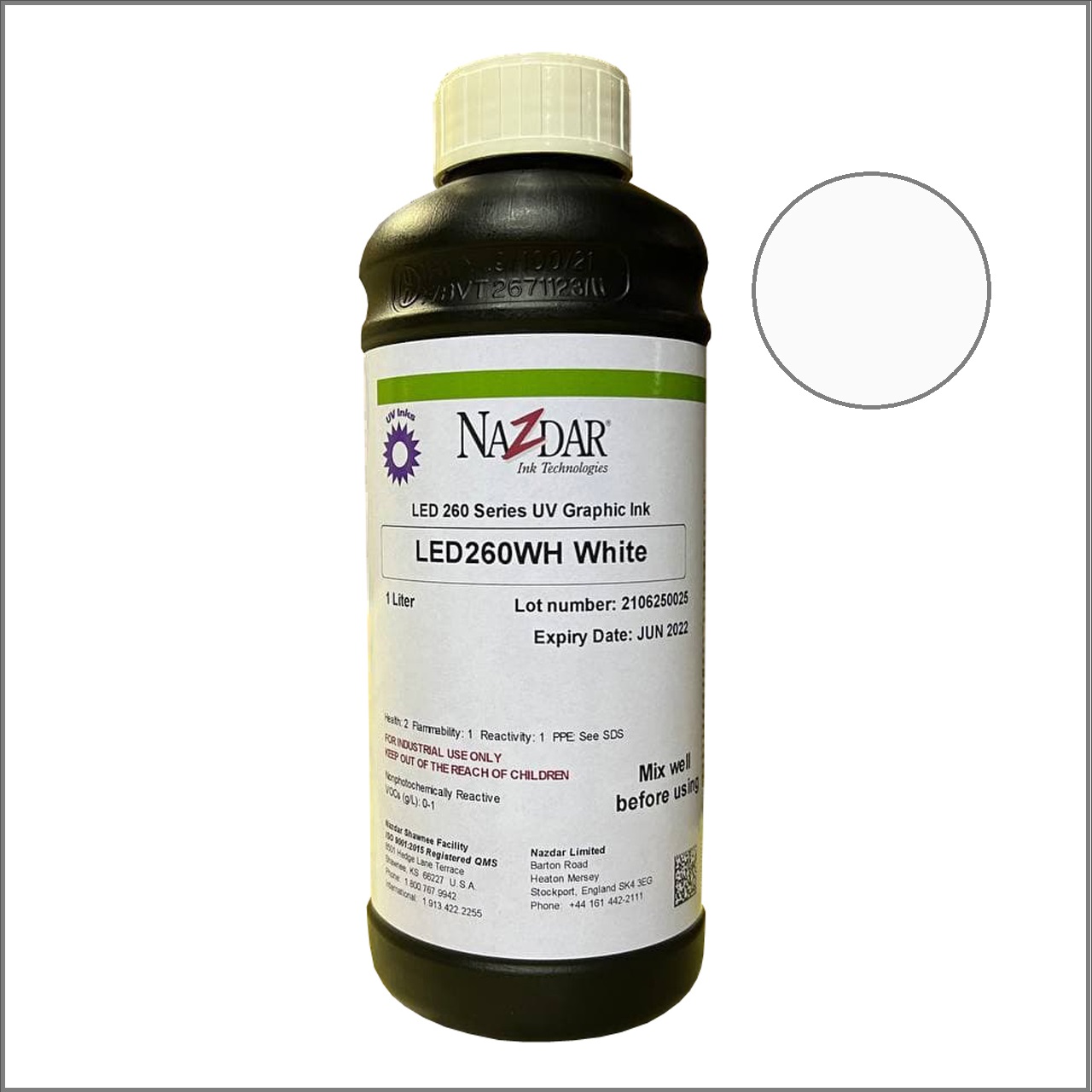 Чернила Nazdar 260 (white)