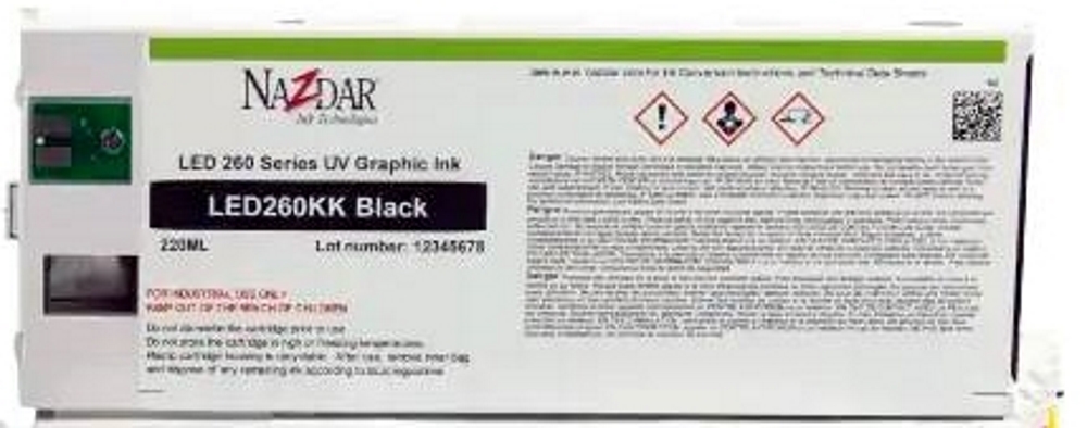 Чернила Nazdar 260 UV (black). На выгодных условиях