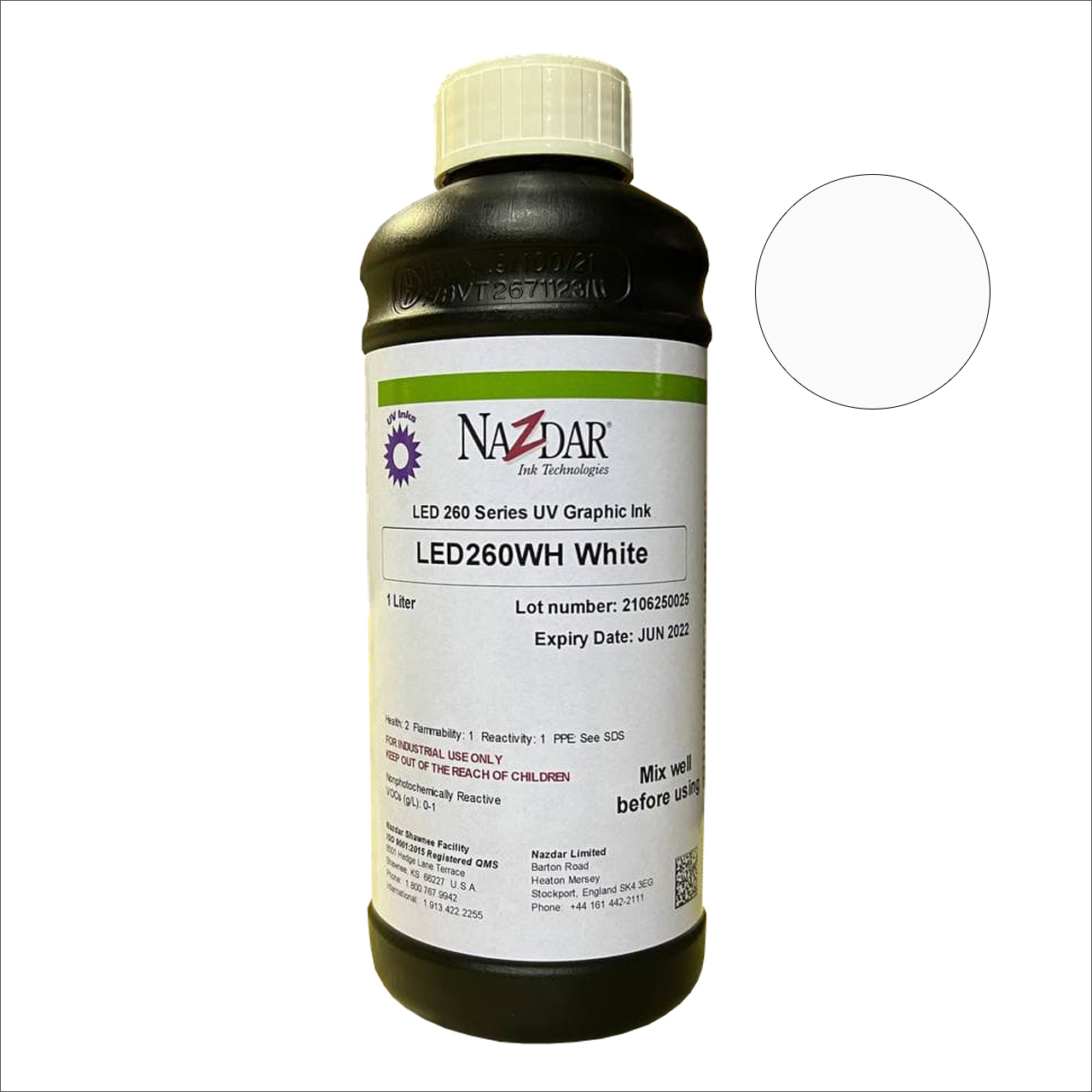 Чернила Nazdar 260 (white)