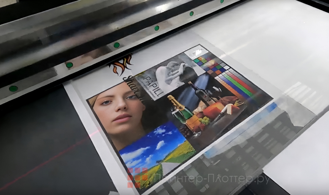 Чернила Nazdar 260 (yellow). Скотчевый тест