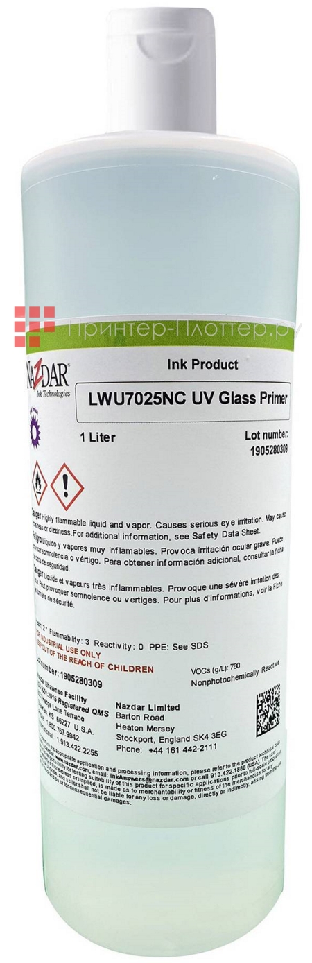 Nazdar 7025 UV Glass Primer. На выгодных условиях