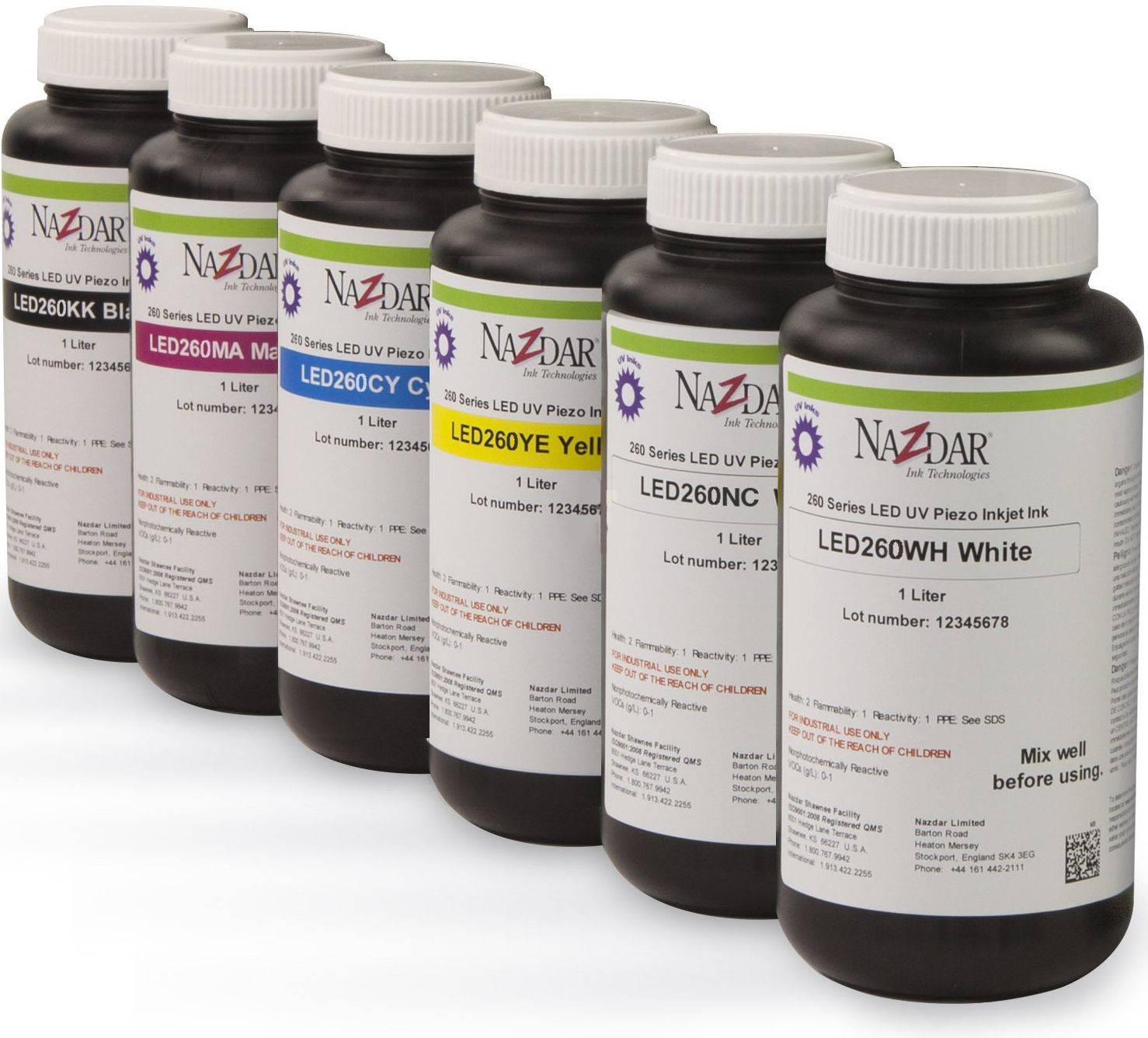 Чернила Nazdar 770 (white). Особенности