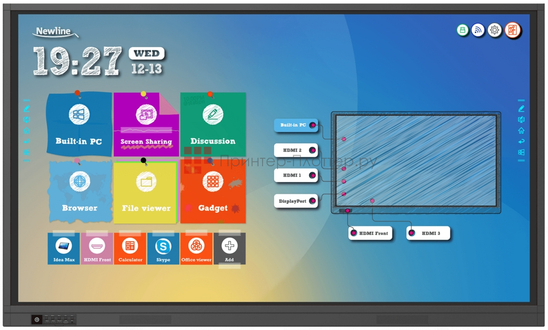 Newline TruBoard R3800B. Работа с любимыми программами