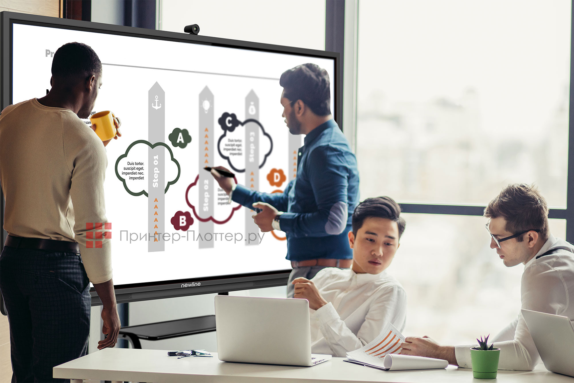 Newline TTruTouch TT-7521Q (8 ГБ). Применение