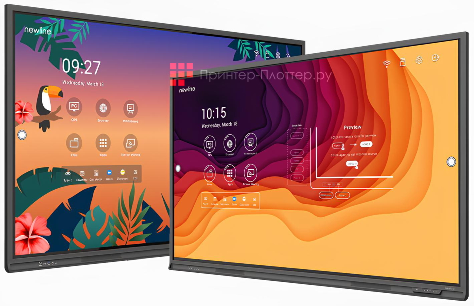 Newline Flex TT-2721AIO. Богатый функционал