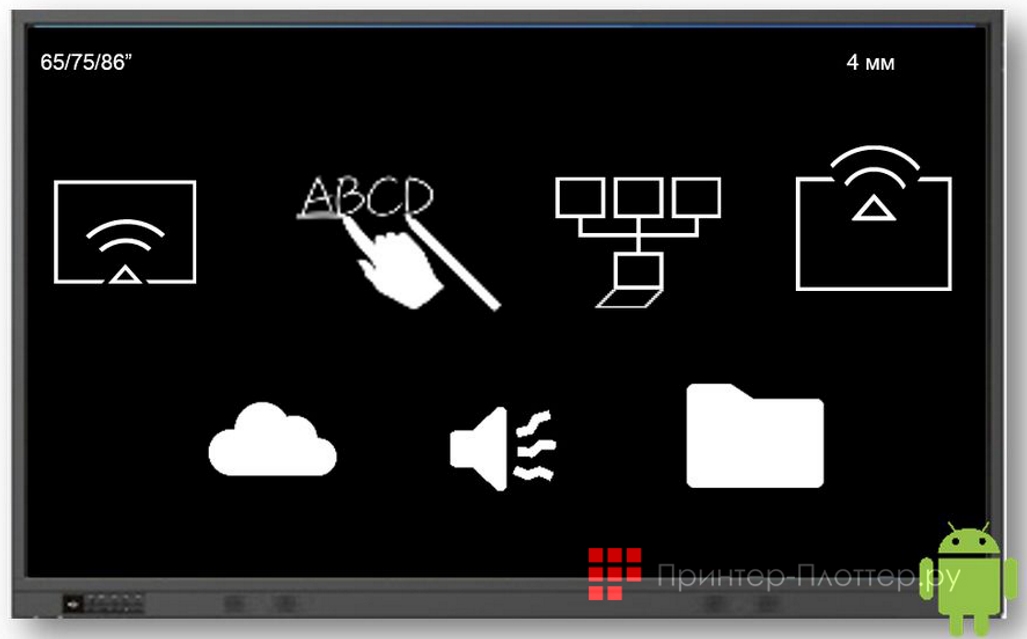 Newline TT-7519RS/RU (с настенным креплением и OPS). Особенности
