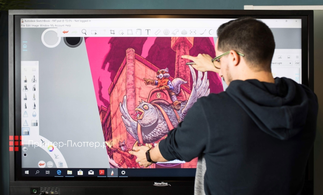 Newline TT-7520HO. Особенности