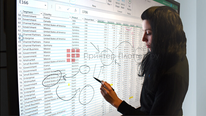 Newline TT-7520HO. Редактор документов