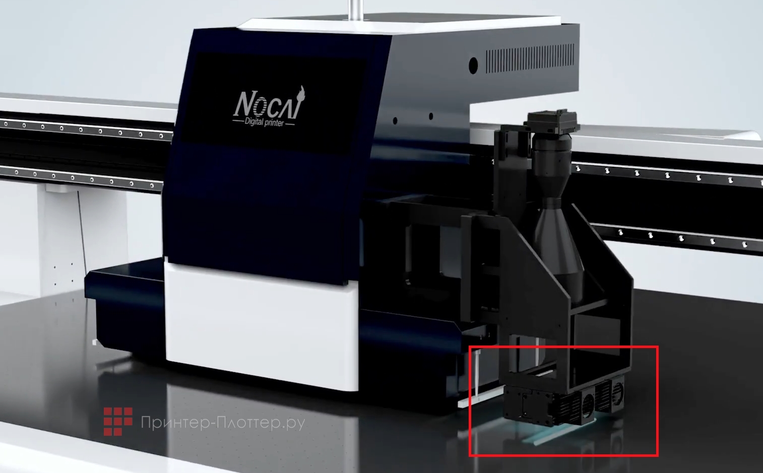 Nocai NC-UV2513. Визуальное позиционирование