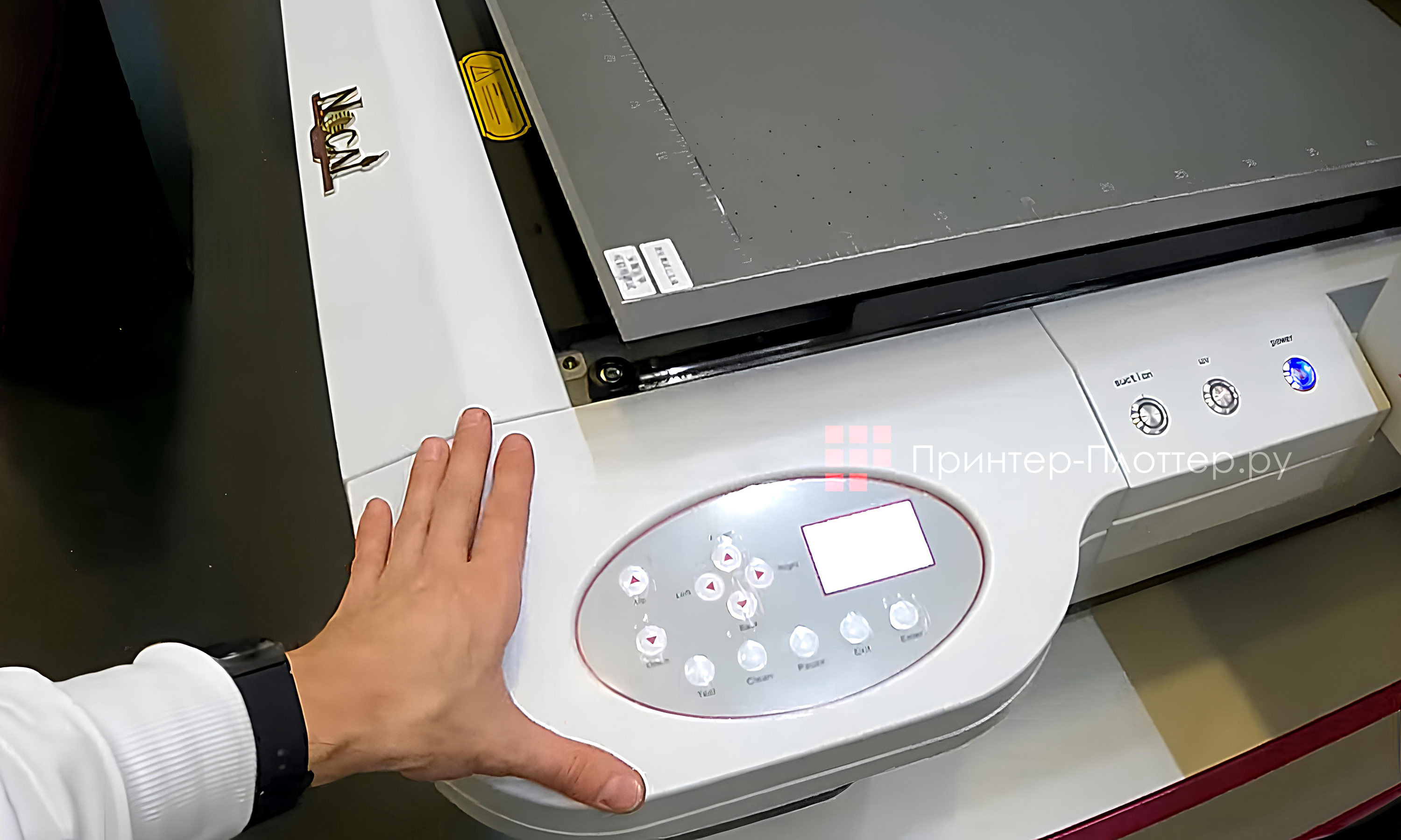 Nocai-0609 XIII (xaar 1201). Панель управления